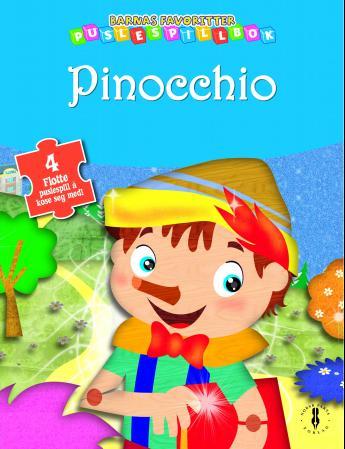 Pinocchio - 4 flotte puslespill å kose seg med