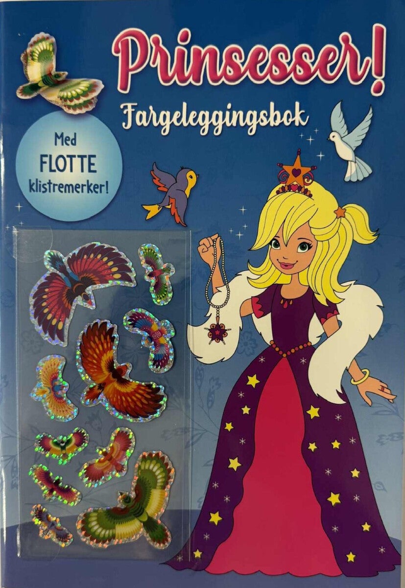 Prinsesser! - fargeleggingsbok