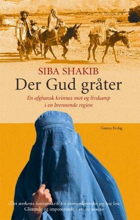 Der Gud gråter - en afghansk kvinnes mot og livskamp i en brennende region