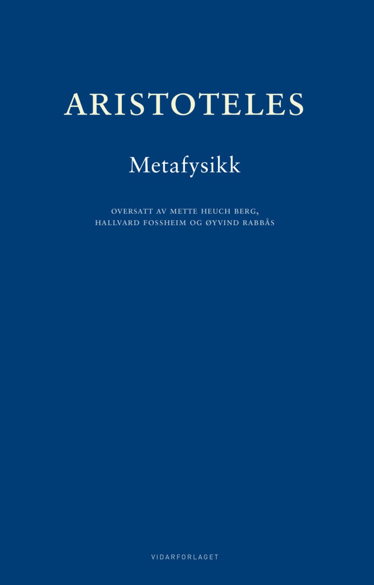Bilde av Metafysikk Av Aristoteles
