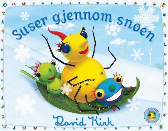 Suser gjennom snøen