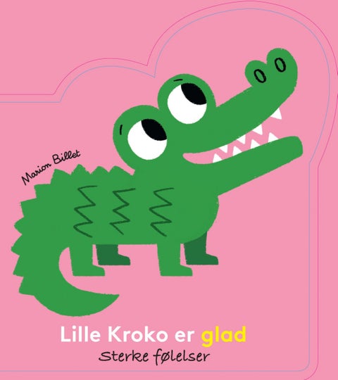 Lille Kroko er glad