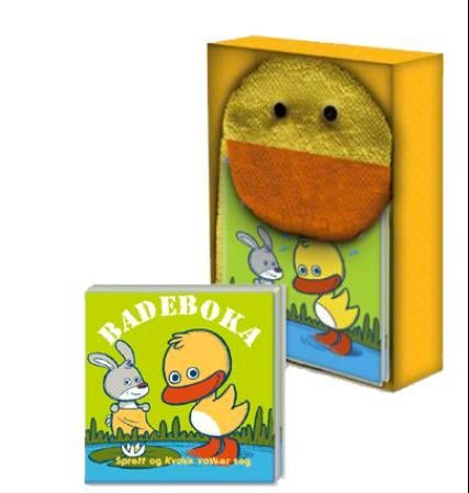 Badeboka - Sprett og Kvakk vasker seg