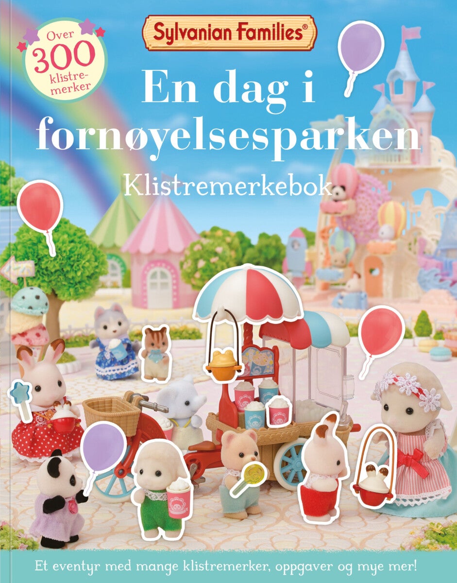 En dag i fornøyelsesparken - klistremerkebok