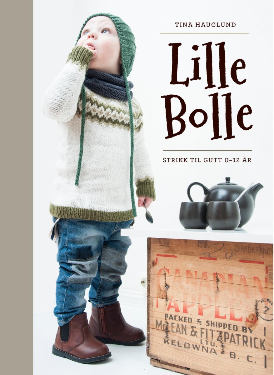 Lille bolle - strikk til gutt 0-12 år