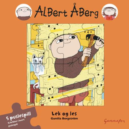 Albert Åberg - lek og les : 5 puslespill