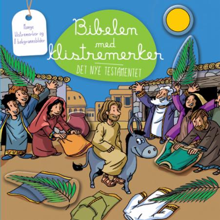 Bibelen med klistremerker - det nye testamentet
