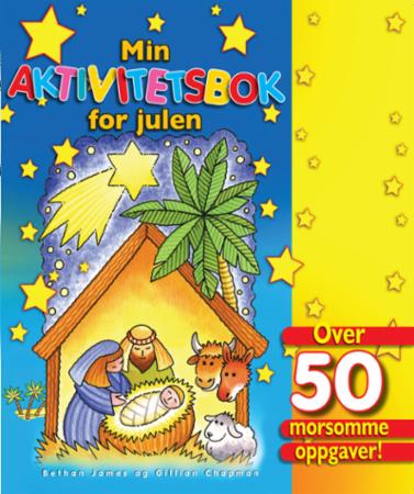 Min aktivitetsbok for julen - over 50 morsomme oppgaver!