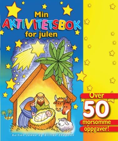 Min aktivitetsbok for julen - over 50 morsomme oppgaver!
