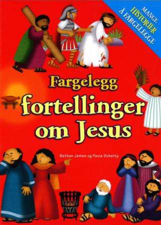 Fargelegg fortellinger om Jesus - mange historier å fargelegge