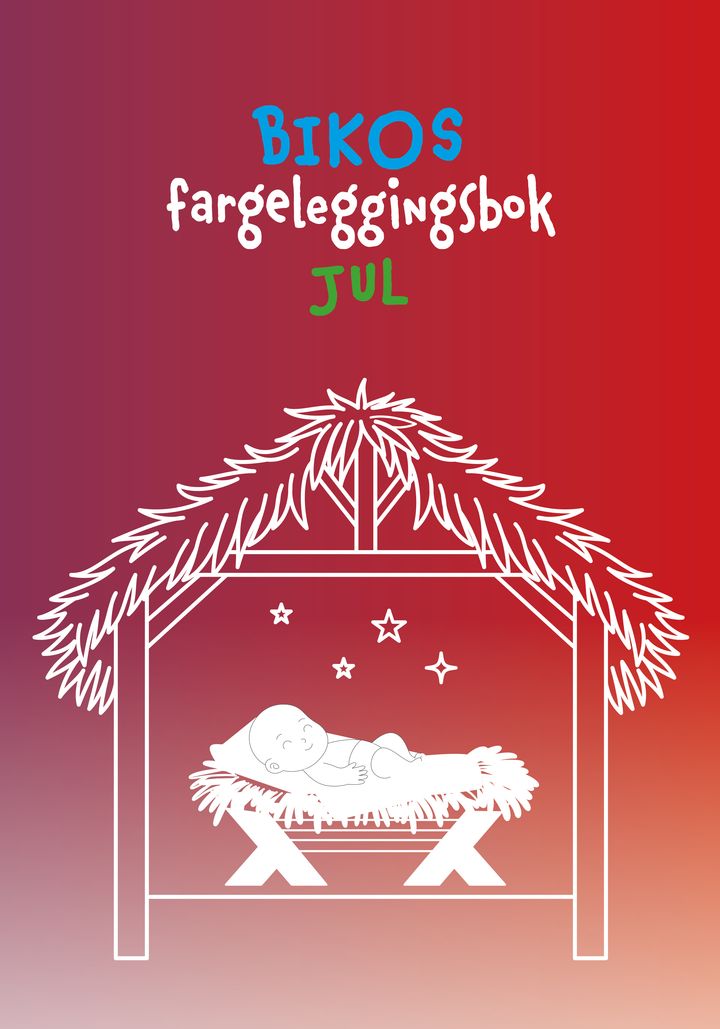 Bikos fargeleggingsbok - jul