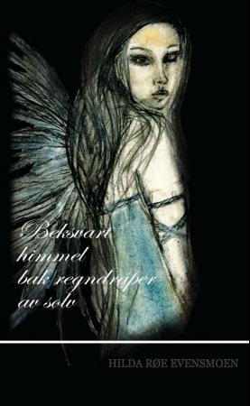 Beksvart himmel bak regndråper av sølv