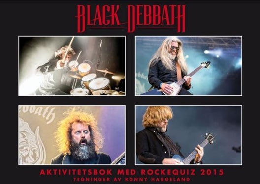 Black debbath - aktivitetsbok med rockequiz 2015