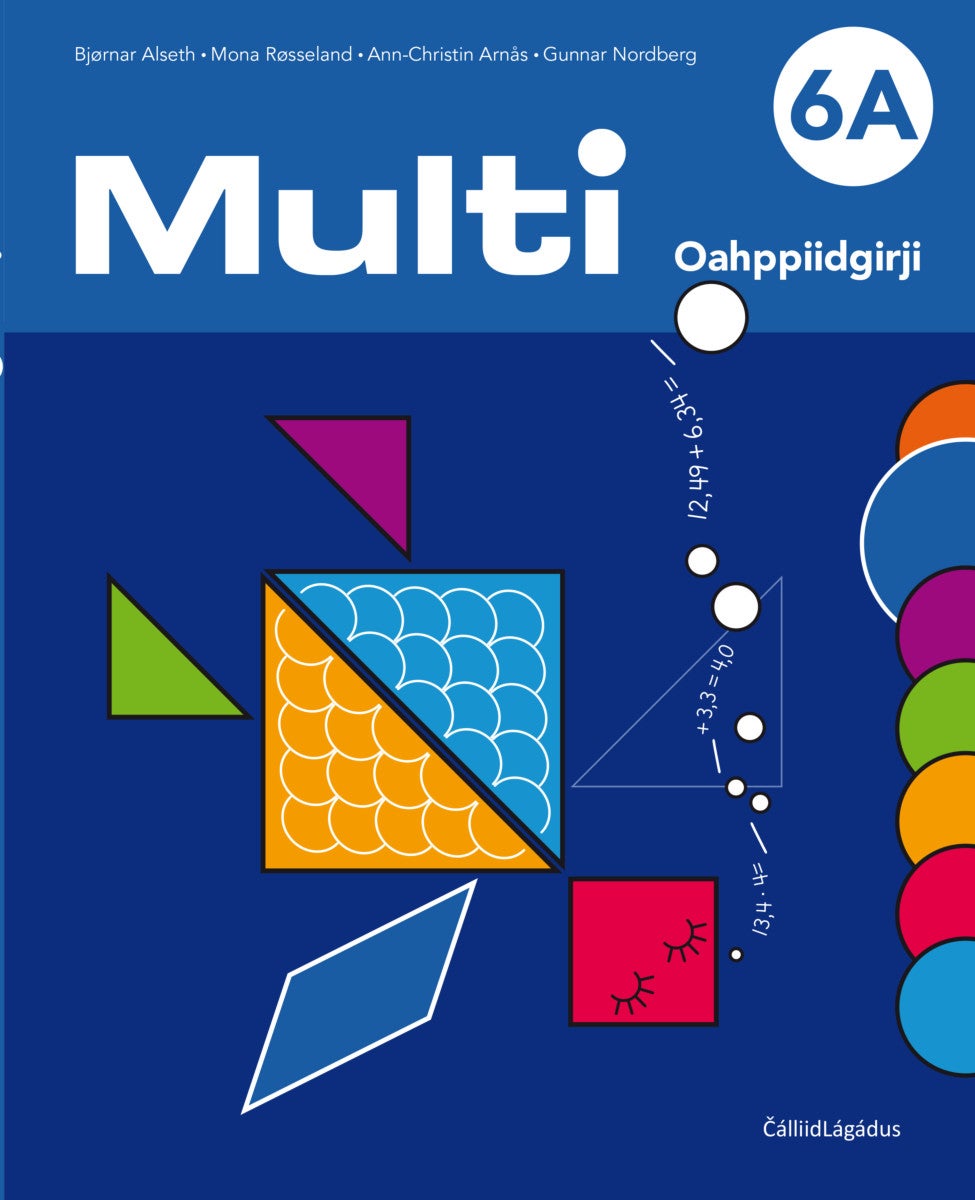 Multi 6A - Oahppiidgirji : matematihkka mánáiddássái