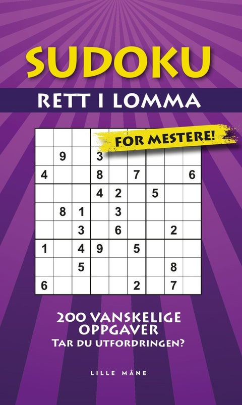 Sudoku rett i lomma - for mestere