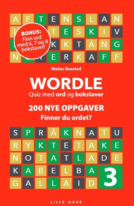 Wordle 3 - på norsk