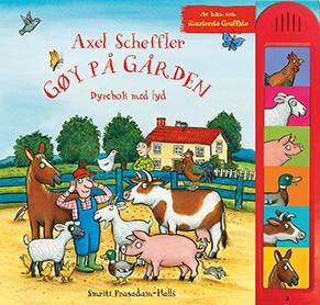 Gøy på gården - dyrebok med lyd
