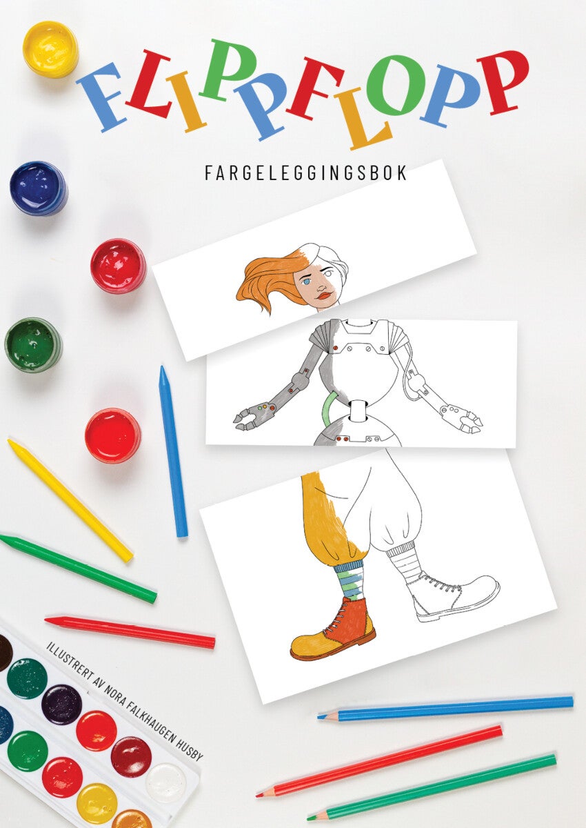 FlippFlopp - fargeleggingsbok