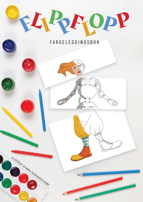 FlippFlopp - fargeleggingsbok