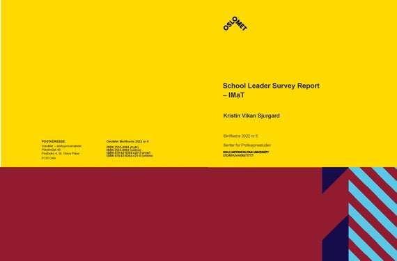School leader survey report - IMaT