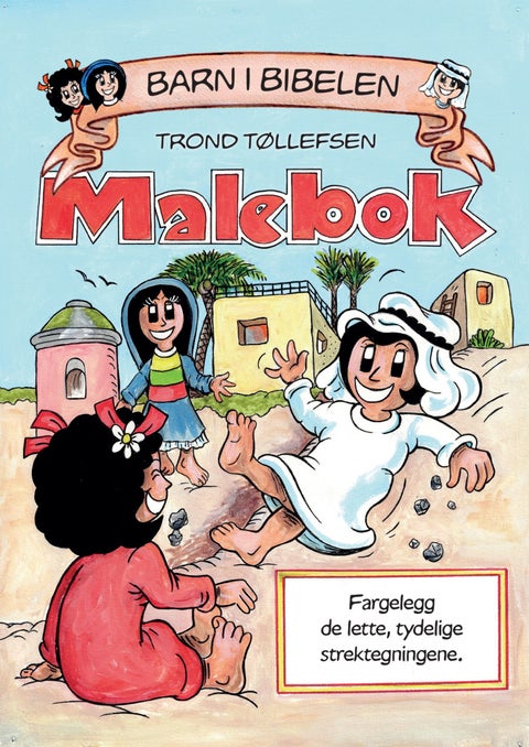 Barn i Bibelen - malebok