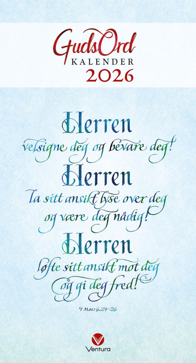 GudsOrd kalender 2026