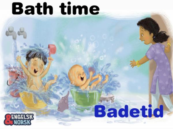 Bilde av Badetid = Bath Time Av Mala Ganega