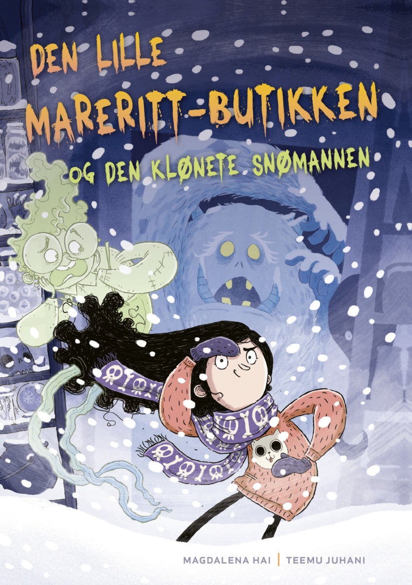 Bilde av Den Lille Mareritt-butikken Og Den Klønete Snømannen Av Magdalena Hai