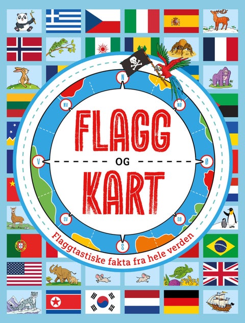 Flagg og kart - flaggtastiske fakta fra hele verden