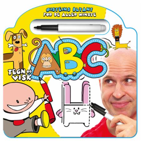 Øisteins blyant for de minste. Tegn og visk. ABC - tegn og visk ABC