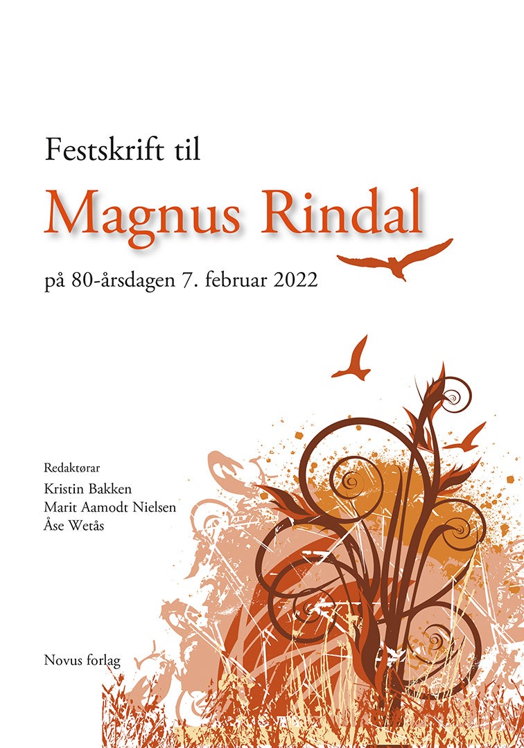 Bilde av Festskrift Til Magnus Rindal På 80-årsdagen 7. Februar 2022