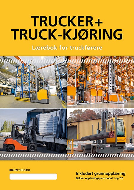 Trucker + truck-kjøring - lærebok for truckførere