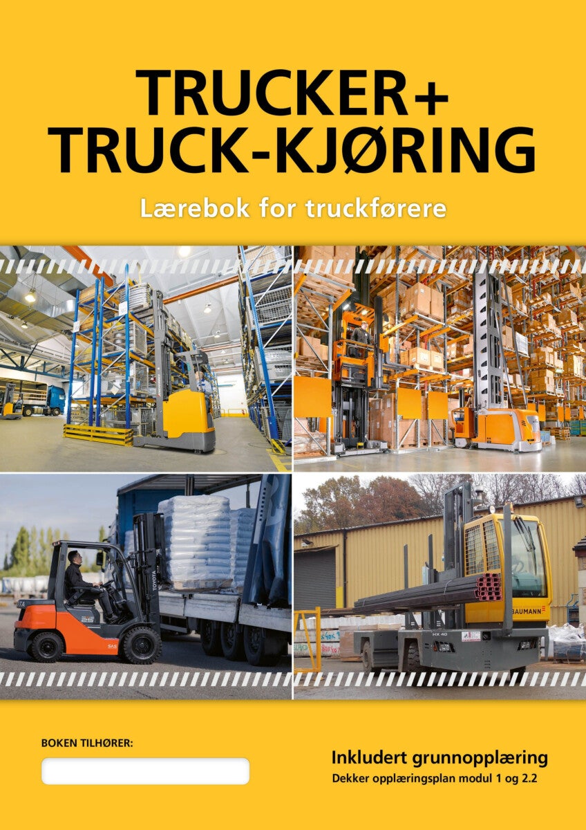 Trucker + truck-kjøring - lærebok for truckførere