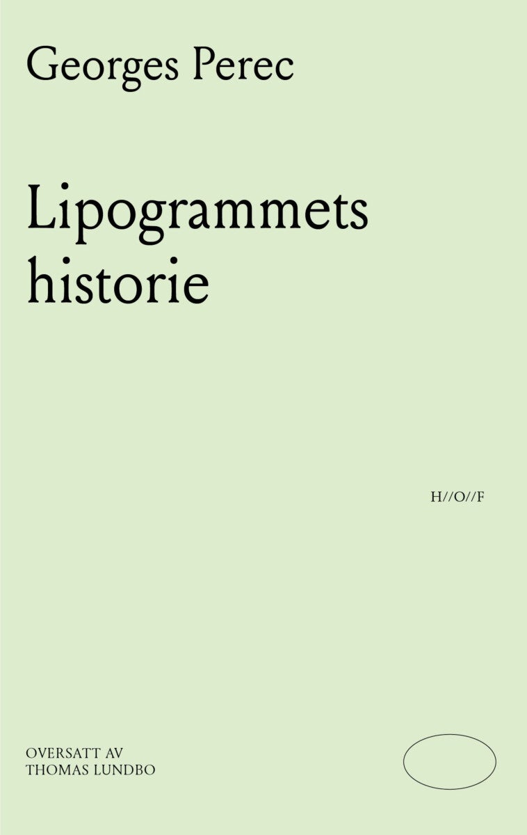 Lipogrammets historie