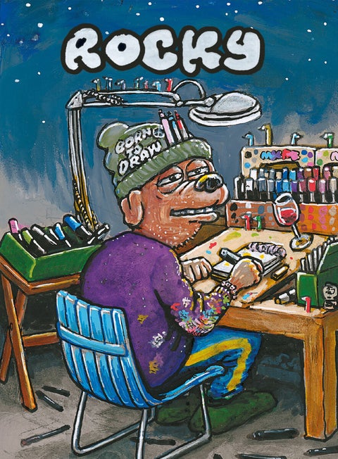 Rocky - born to draw