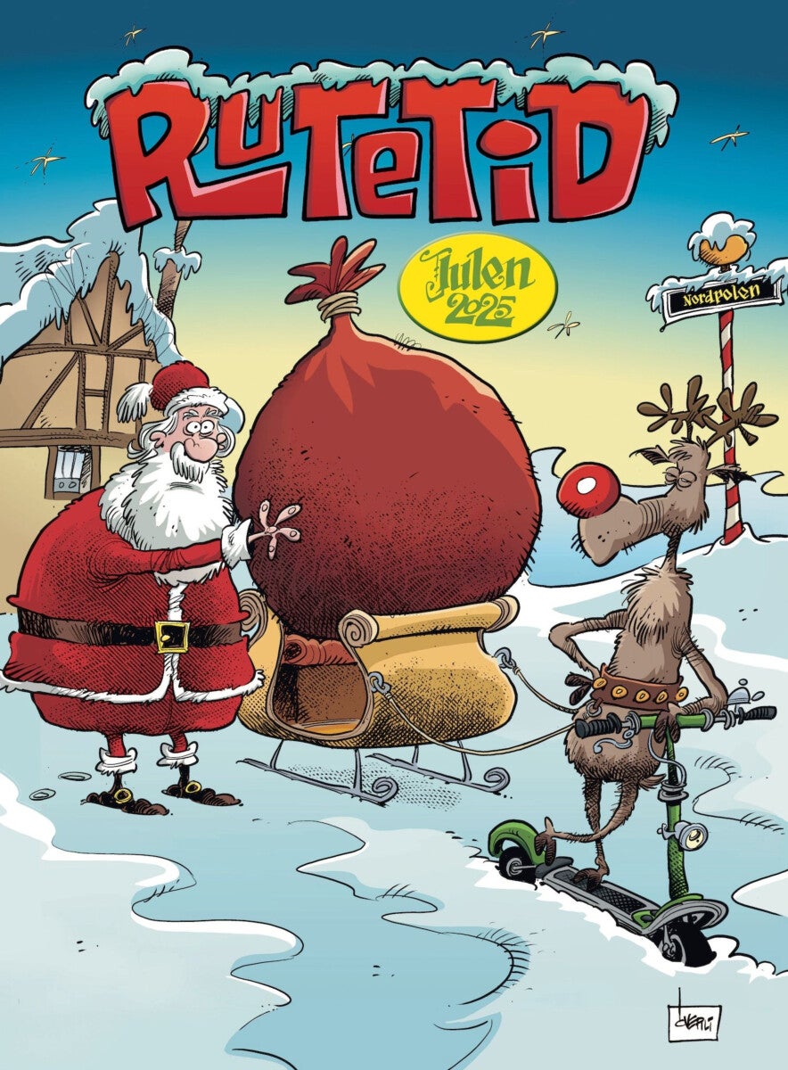 Rutetid - julen 2025