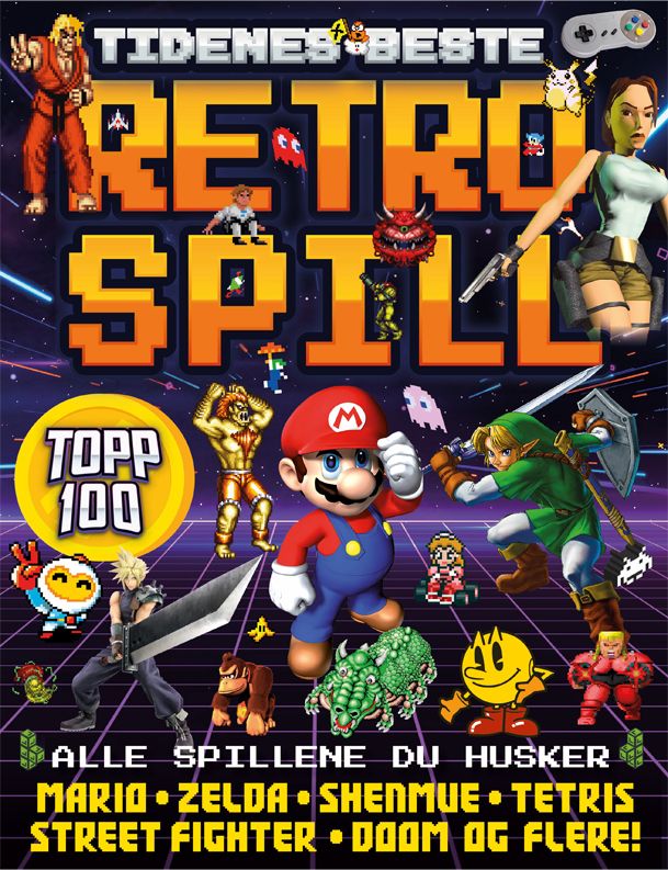 Tidenes beste retrospill - alle spill du husker : Mario, Zelda, Shenmue, Tetris, Street fighter, Doom og flere!