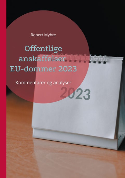 EU-dommer 2023 - offentlige anskaffelser