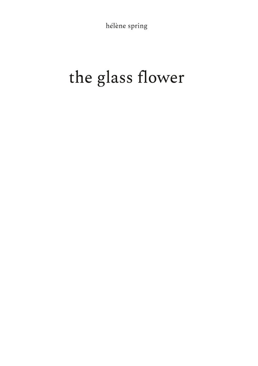 The glass flower