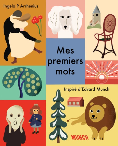 Mes premiers mots - inspiré d'Edvard Munch