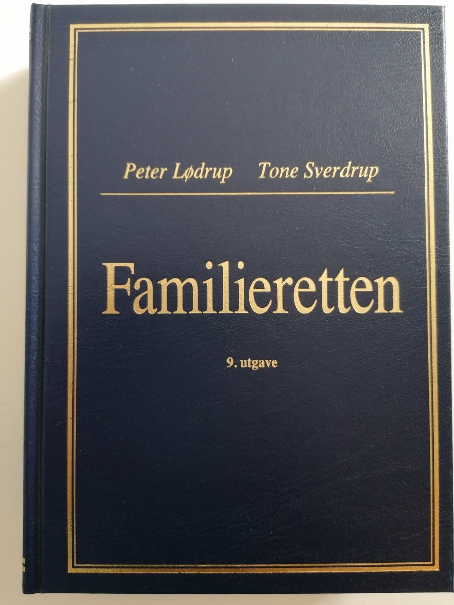 Bilde av Familieretten Av Peter Lødrup, Tone Sverdrup
