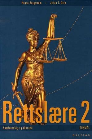 Rettslære 2 - samfunnsfag og økonomi