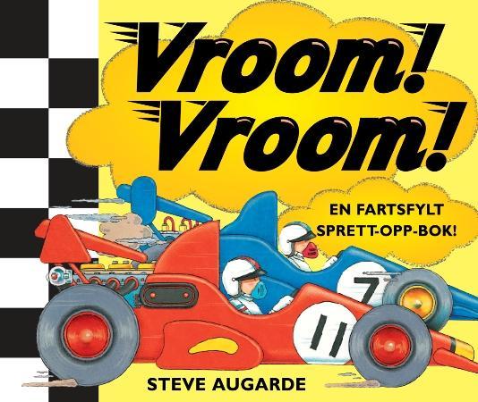 Vroom - en fartsfylt sprett-opp-bok
