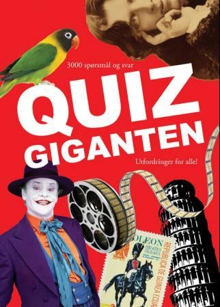 Quizgiganten - utfordringer for alle : 3000 spørsmål og svar