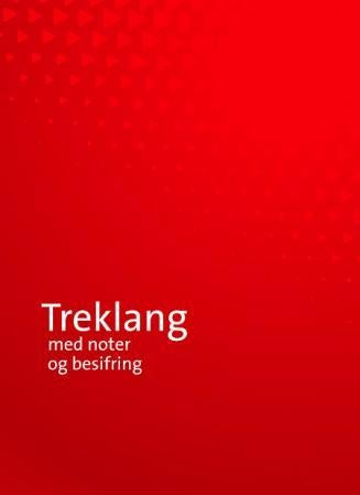 Treklang - med noter og besifring
