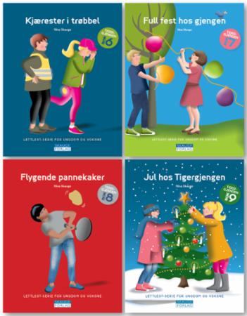 Tigergjengen bok 6-9 - lettlest-serie for ungdom og voksne