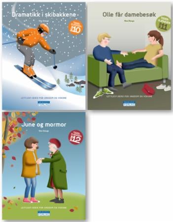 Tigergjengen bok 10-12 - lettlest-serie for ungdom og voksne