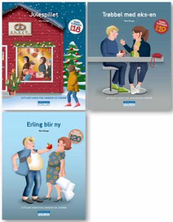 Tigergjengen bok 18-20 - lettlest-serie for ungdom og voksne