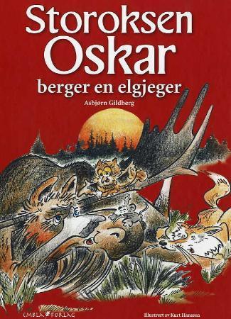 Bilde av Storoksen Oskar Berger En Elgjeger Av Asbjørn Gildberg