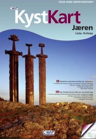 Jæren - Lista- Kvitsøy : c-map kystkart